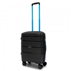 RONCATO 46.130.04.51 AVIATOR Expandable Βαλίτσα Καμπίνας 55εκ Μαύρη Είδη ταξιδιού