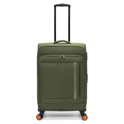 RONCATO 46.132.01.54 CLEVER Expandable Μεγάλη Βαλίτσα 77cm Πράσινη
