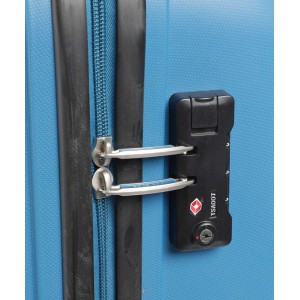 American Tourister 59424-3870 Bon Air 75cm Spinner Large Blue Suitcase Travel Items