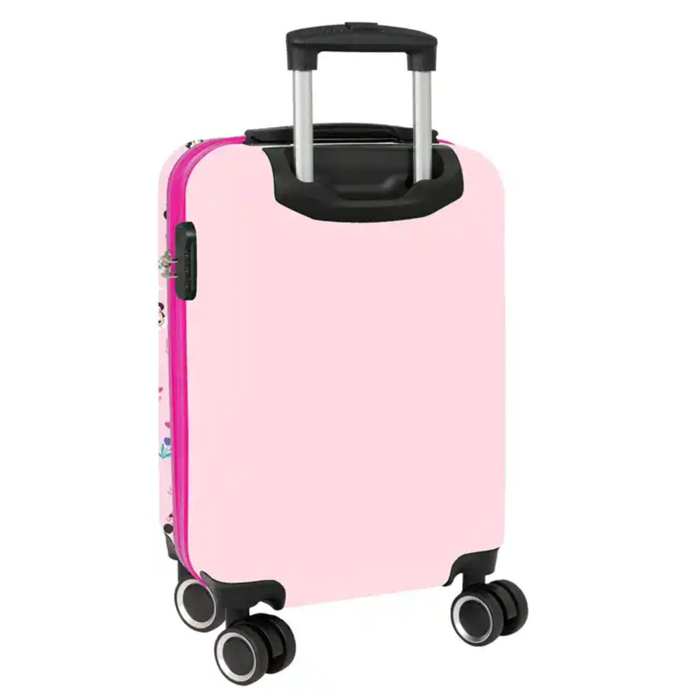 Safta 612512851 Minnie Mouse Βαλίτσα Καμπίνας 55cm Ροζ