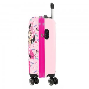 Safta 612512851 Minnie Mouse Βαλίτσα Καμπίνας 55cm Ροζ
