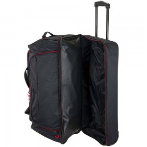 RCM 681-70 Σακ Βουαγιάζ Τροχήλατο Με Διπλό Πάτο 94lt Μαύρο Είδη ταξιδιού