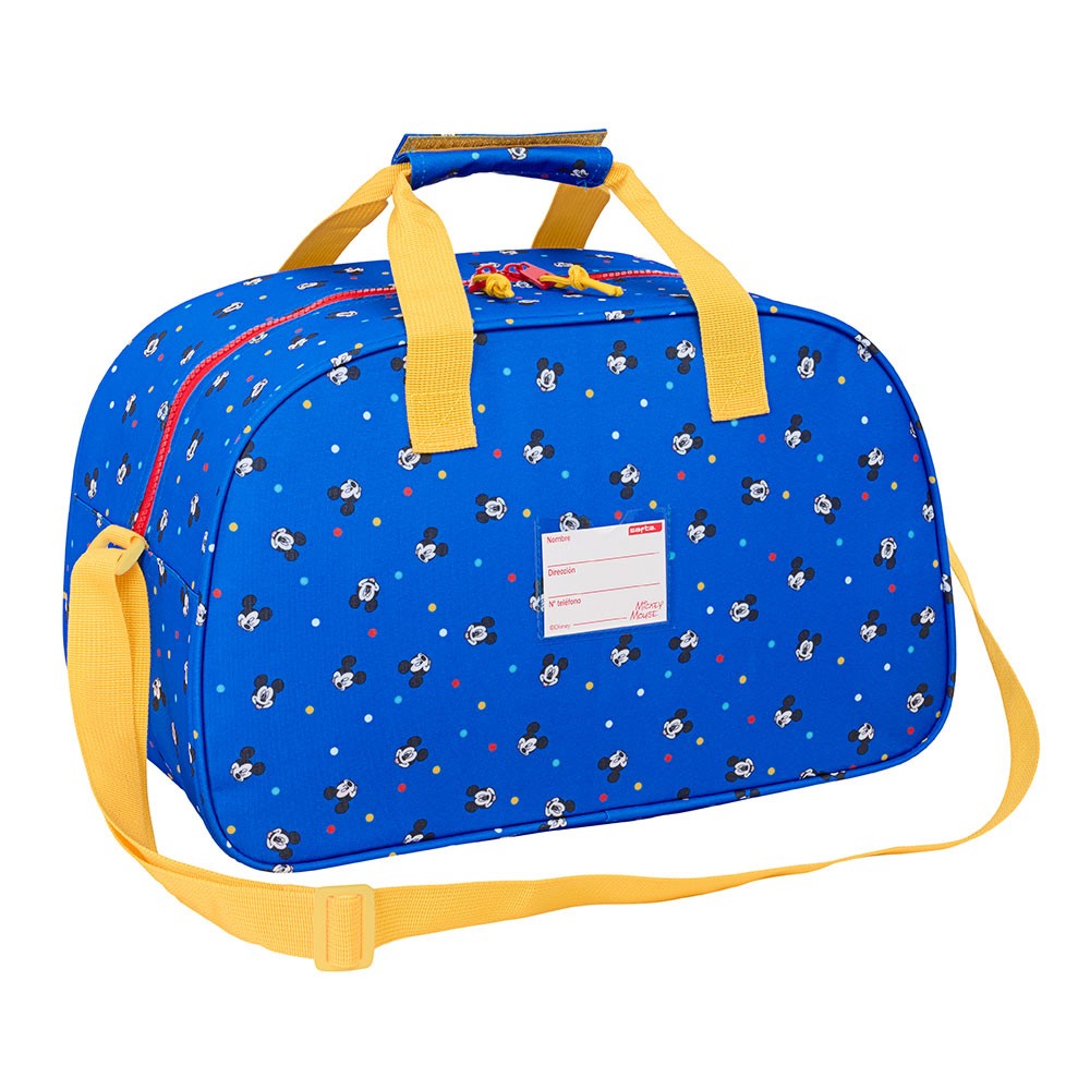 Safta 712514273 Mickey Mouse Σακ Βουαγιάζ 40cm Μπλε-Κόκκινο Bags