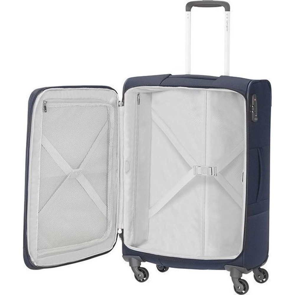 Samsonite Base Boost Spinner Μεγάλη Βαλίτσα78cm 79202/1598 Μπλε Είδη ταξιδιού
