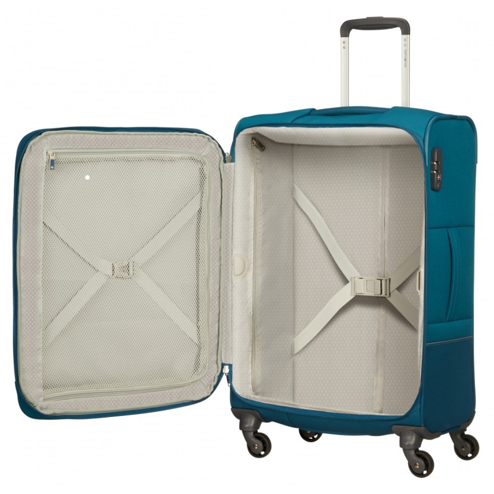 Samsonite Base Boost Spinner Μεγάλη Βαλίτσα78cm 79202/1686 Petrol Μπλε Travel Items