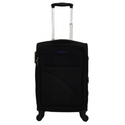 Βαλίτσα καμπίνας με 4 Ρόδες Forecast 8317/55 4W/ μαύρη