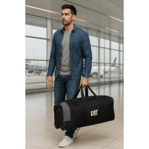 CAT 84654-80 Σακ Βουαγιάζ με Ρόδες 80lt Μαύρο Travel Items