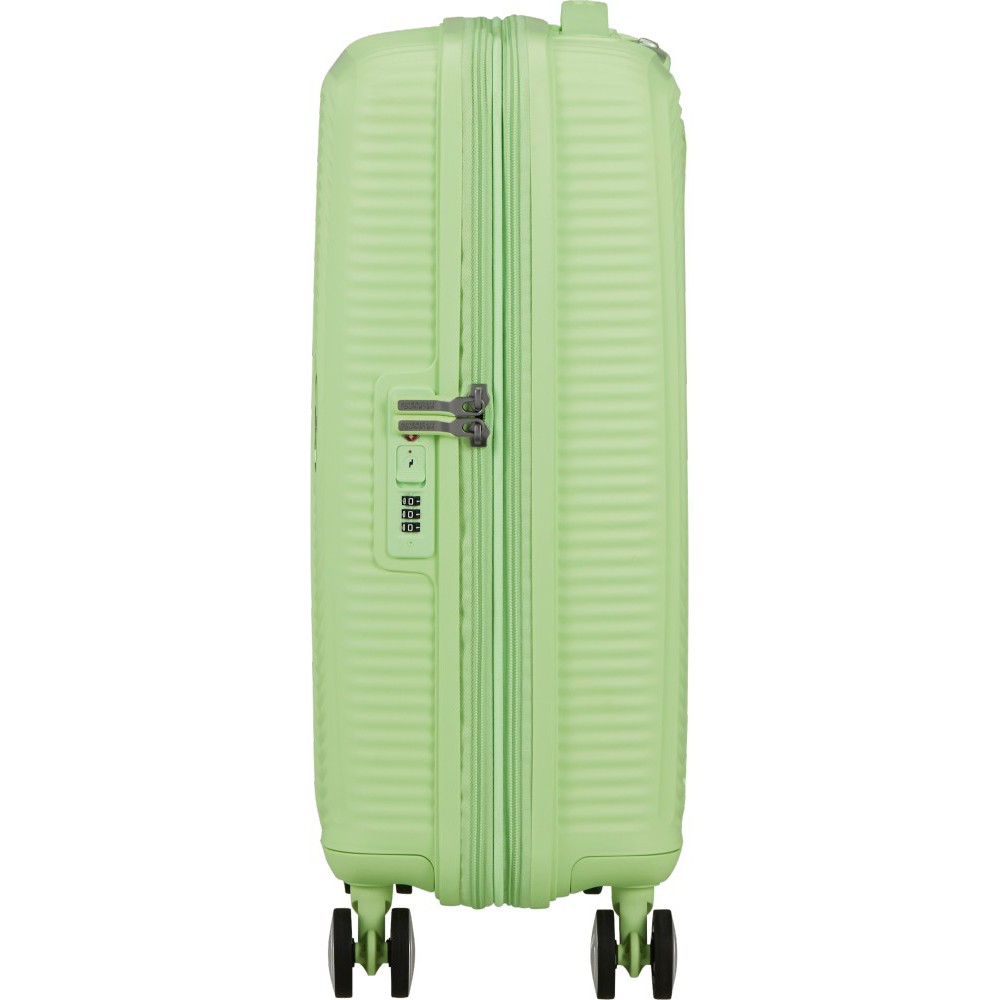 American Tourister Soundbox Spinner Expandable Βαλίτσα Καμπίνας 55cm 88472-A938 Kiwi Green Είδη ταξιδιού