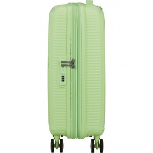 American Tourister Soundbox Spinner Expandable Βαλίτσα Καμπίνας 55cm 88472-A938 Kiwi Green Είδη ταξιδιού