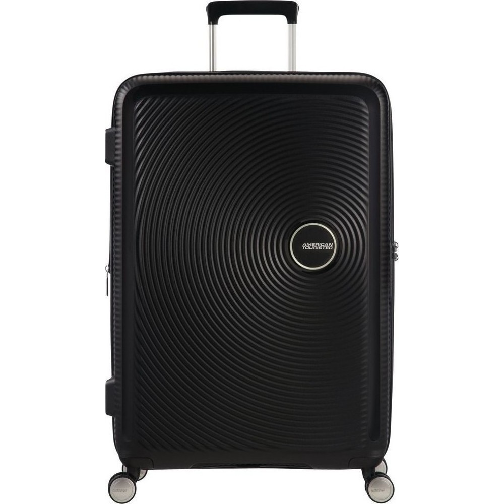 American Tourister Soundbox Spinner Expandable Μεσαία Βαλίτσα 67cm 88473-1027 Μαύρη Travel Items