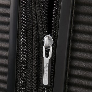 American Tourister Soundbox Spinner Expandable Μεσαία Βαλίτσα 67cm 88473-1027 Μαύρη Travel Items