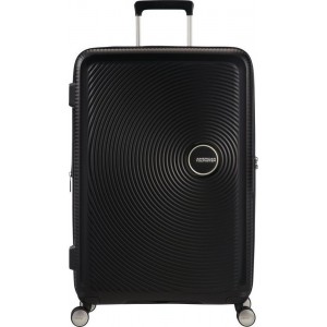 American Tourister Soundbox Spinner Expandable Μεσαία Βαλίτσα 67cm 88473-1027 Μαύρη Travel Items