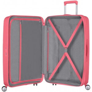 American Tourister Soundbox Spinner Expandable Μεσαία Βαλίτσα 67cm 88473-A039 Ροζ Travel Items
