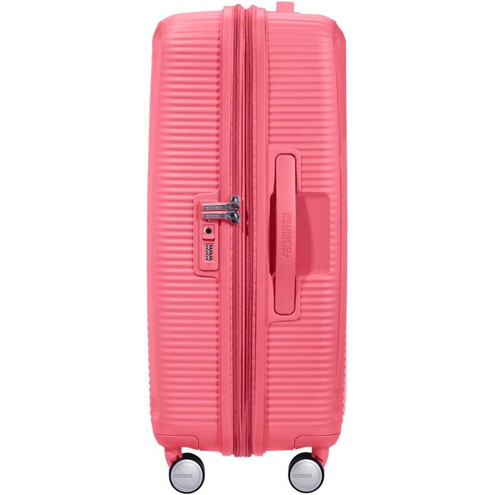 American Tourister Soundbox Spinner Expandable Μεσαία Βαλίτσα 67cm 88473-A039 Ροζ Travel Items