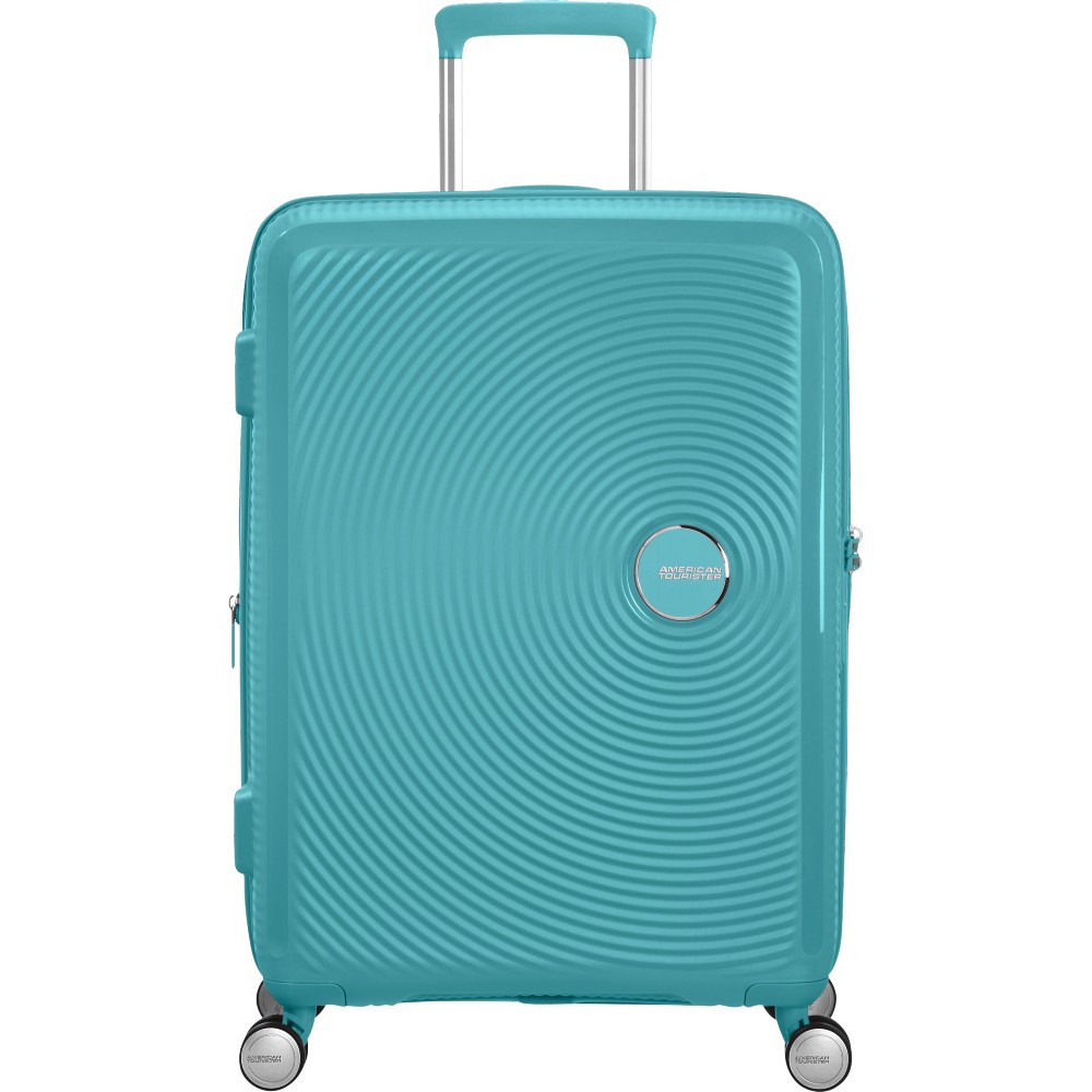 American Tourister Soundbox Spinner Expandable Medium Suitcase 67cm 88473-A066 Turquoise Tonic Travel Items