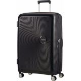 American Tourister Soundbox Spinner Expandable Μεγάλη Βαλίτσα 88474-1027 Μαύρη 6