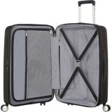 American Tourister Soundbox Spinner Expandable Μεγάλη Βαλίτσα 88474-1027 Μαύρη 5