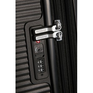 American Tourister Soundbox Spinner 80 Expandable Μεγάλη Βαλίτσα 156799-1027 Μαύρη Travel Items