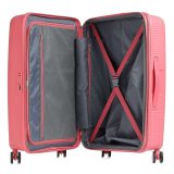 American Tourister Soundbox Spinner Expandable Μεγάλη Βαλίτσα 88474-A039 Coral Ροζ 3