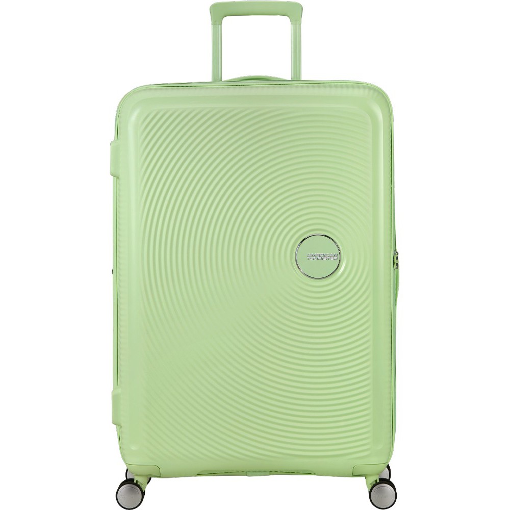 American Tourister Soundbox Spinner Expandable Large Suitcase 88474-A938 Kiwi Green Travel Items