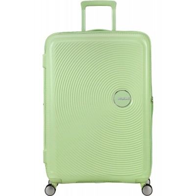 American Tourister Soundbox Spinner Expandable Large Suitcase 88474-A938 Kiwi Green