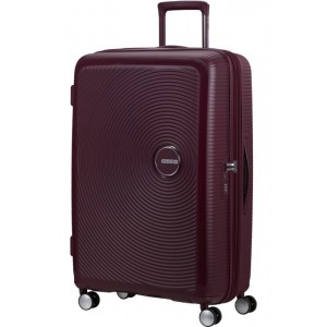 American Tourister Soundbox Spinner Expandable Large Suitcase 88474-T505 Wild Cherry Travel Items