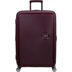 American Tourister Soundbox Spinner Expandable Large Suitcase 88474-T505 Wild Cherry Travel Items