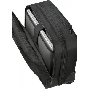American Tourister 88533-1070 At Work Rolling Tote Βαλίτσα Καμπίνας Μαύρη Επαγγελματικές