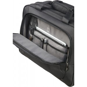 American Tourister 88533-1070 At Work Rolling Tote Βαλίτσα Καμπίνας Μαύρη Επαγγελματικές