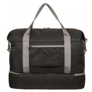 Polo 9-09-019-2000 DUALIX 40L Travel Bag 2 Compartments Black Travel Items