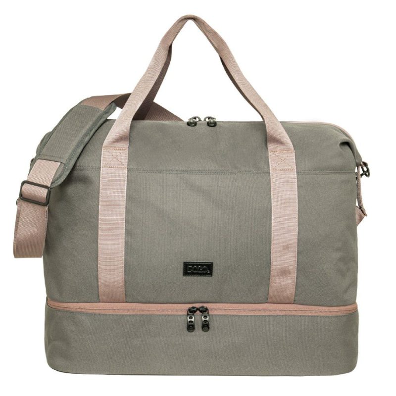 Polo 9-09-019-2200 DUALIX 40L Τσάντα ταξιδίου 2 Θέσεων Γκρι POLO
