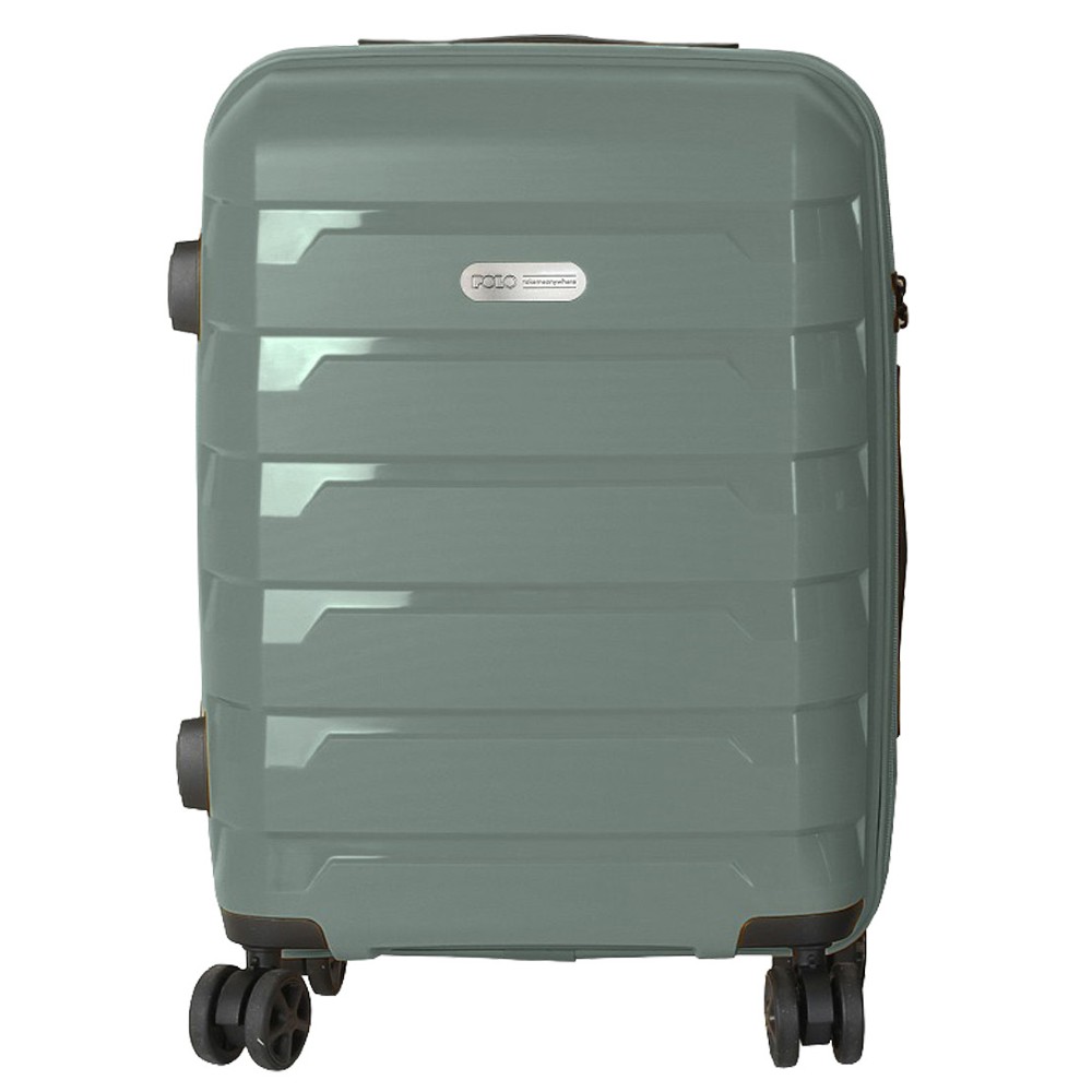 POLO 965005SET-6500 TOKYO Σετ 3τμχ Expandable Βαλίτσες Ταξιδιού S/M/L Πράσινες Είδη ταξιδιού
