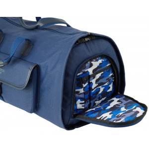 Aeronautica Militare AM-545 Σάκος Ταξιδίου  με Γκαρνταρόμπα ρούχων Μπλε