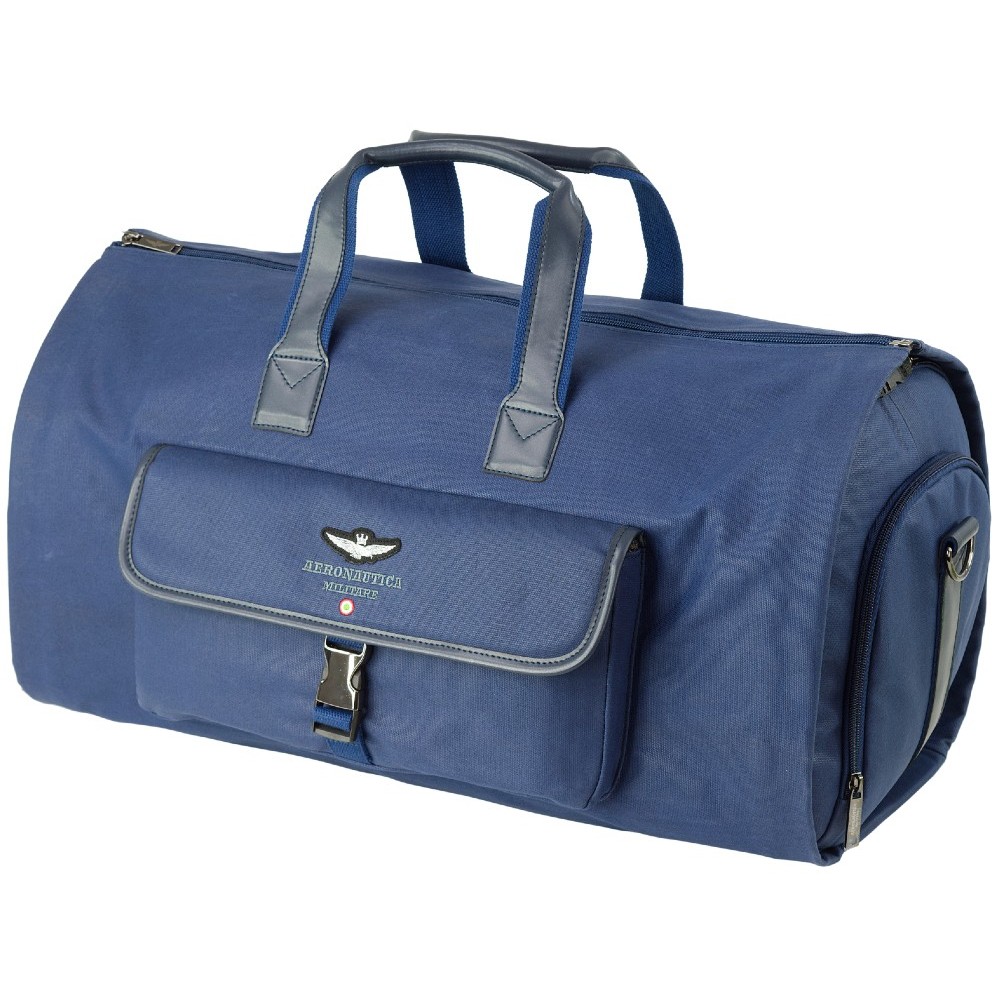 Aeronautica Militare AM-545 Σάκος Ταξιδίου  με Γκαρνταρόμπα ρούχων Μπλε