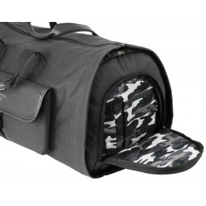 Aeronautica Militare AM-545 Σάκος Ταξιδίου με Γκαρνταρόμπα ρούχων Μαύρος