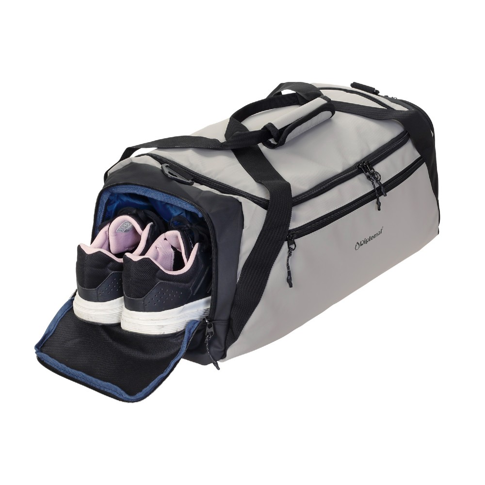 Diplomat BF210 The LYON Collection Σακ Βουαγιάζ 55cm Μπεζ-Γκρι Είδη ταξιδιού