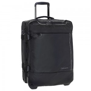 Diplomat BF211-55W The LYON Collection Ταξιδιωτικό Σακίδιο Πλάτης Τροχήλατο Μαύρο Τσάντες