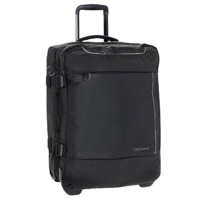 Diplomat BF211-55W The LYON Collection Ταξιδιωτικό Σακίδιο Πλάτης Τροχήλατο Μαύρο