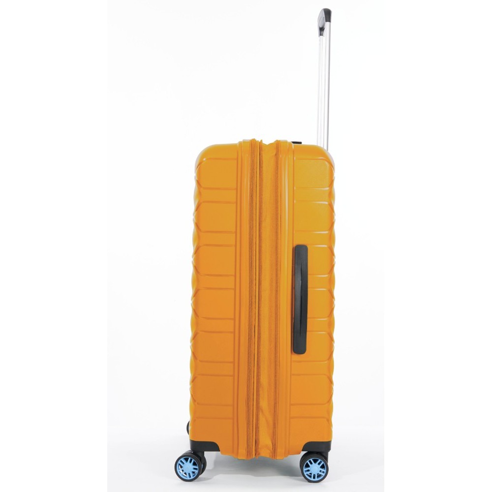 Dielle 100/70-SE Expandable Βαλίτσα Μεγάλη 75cm Κίτρινη