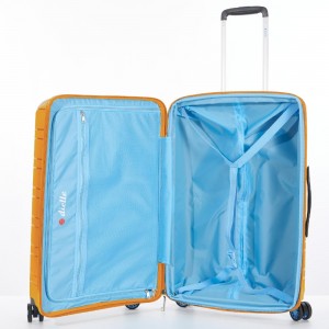 Dielle 100/70-SE Expandable Βαλίτσα Μεγάλη 75cm Κίτρινη