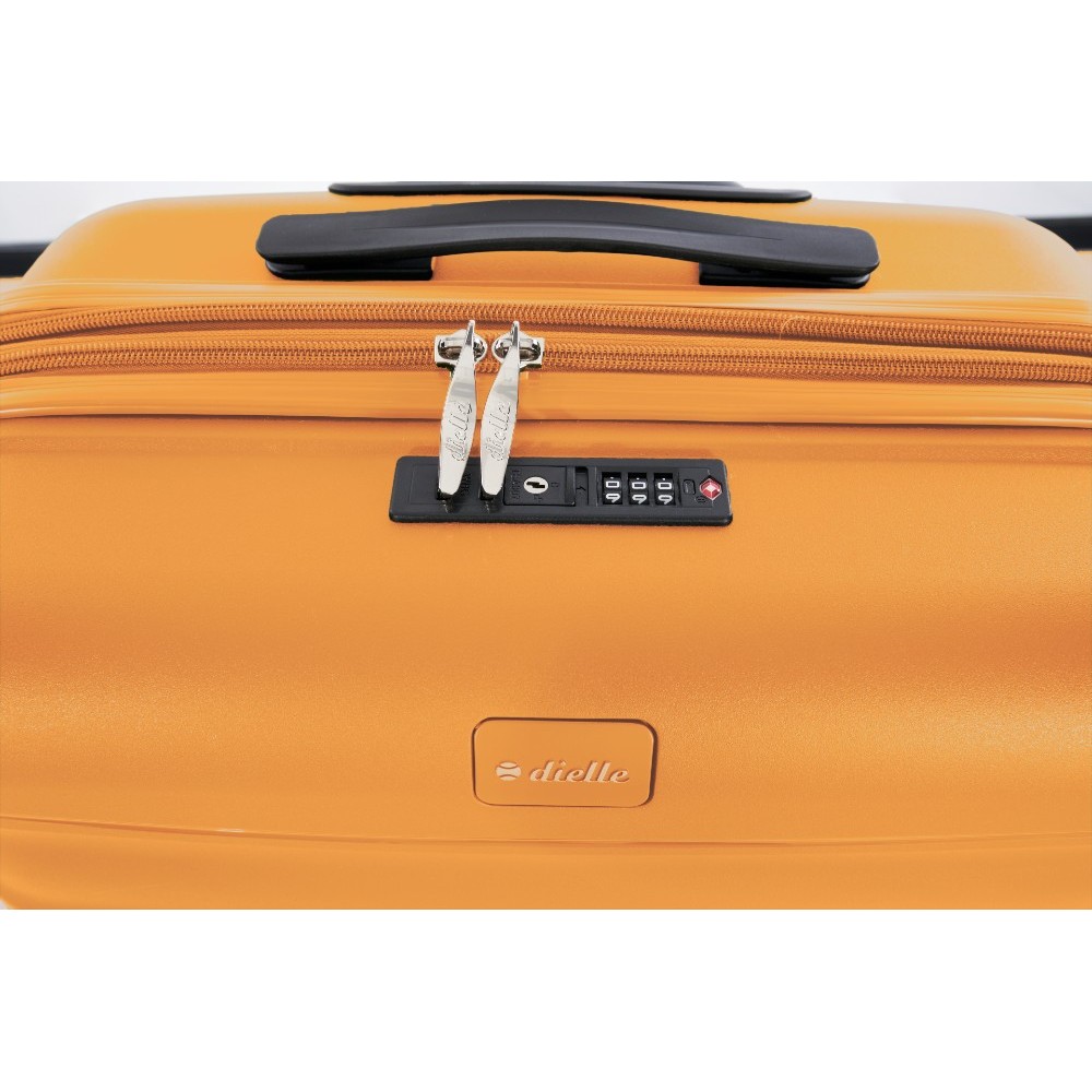 Dielle 100/70-SE Expandable Βαλίτσα Μεγάλη 75cm Κίτρινη