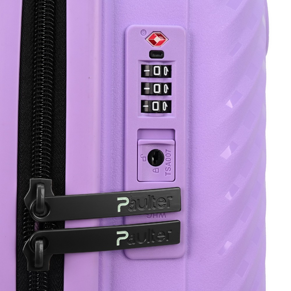Paulter 2729-20 Expandable Βαλίτσα Καμπίνας 55cm Λιλ΄΄α Είδη ταξιδιού