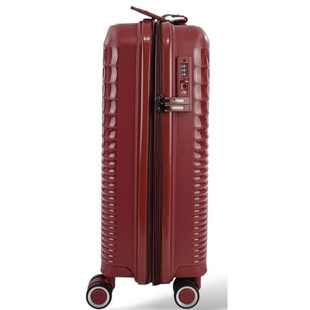 Rain Βαλίτσα Ταξιδιού Καμπίνας 55εκ. RB8018 Μπορντό Είδη ταξιδιού