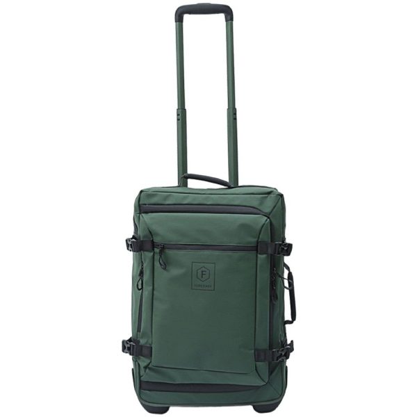 Forecast TA069 Σακ Βουαγιάζ με Ρόδες Καμπίνας - Cabin Trolley Πράσινο