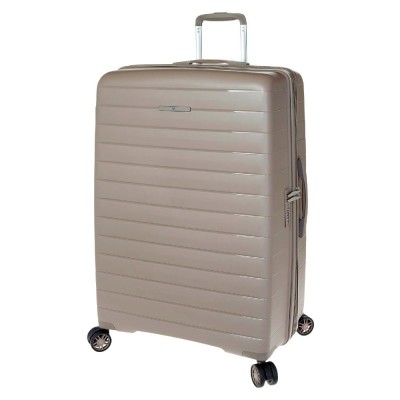 VERAGE V24010 Large Expandable Suitcase 78cm Champagne-Beige