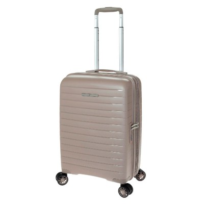 VERAGE V24010 Cabin Suitcase Expandable 55cm Champagne-Beige