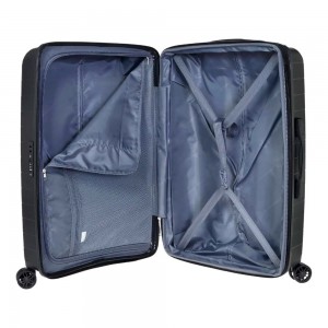 VERAGE V24010 Large Expandable Suitcase 78cm Black Travel Items