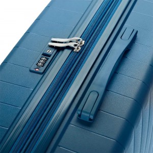 VERAGE V24010 Large Expandable Suitcase 78cm Blue Travel Items