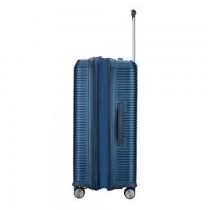 VERAGE VG19006 Rome Large Expandable Suitcase 77cm Blue Travel Items