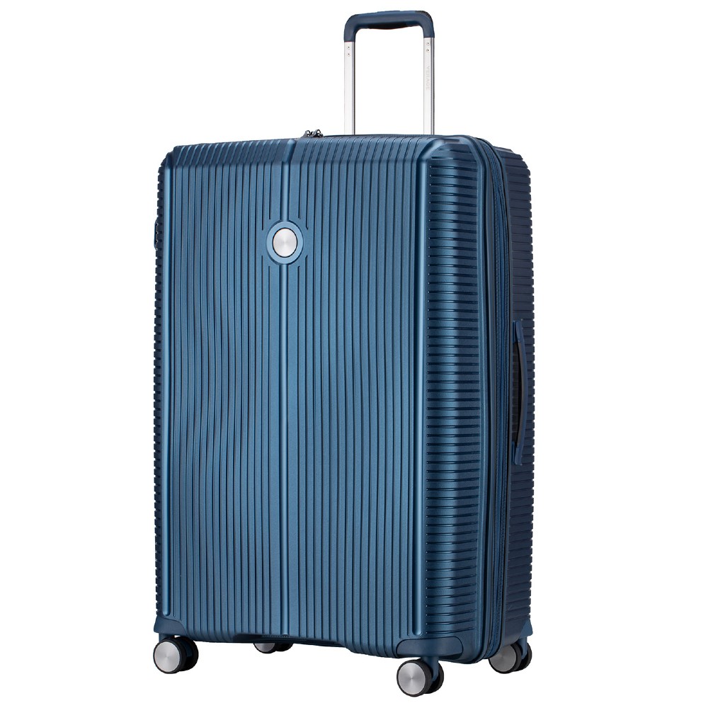 VERAGE VG19006 Rome Large Expandable Suitcase 77cm Blue Travel Items